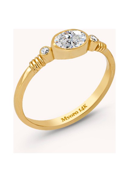 14 Ayar Altın Yüzük