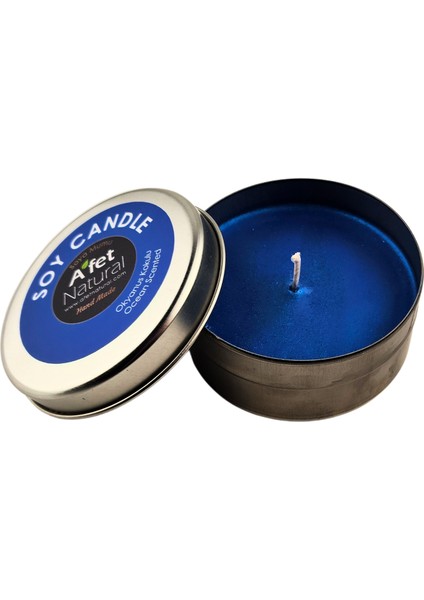 Okyanus Kokulu Doğal Soya Wax Mum