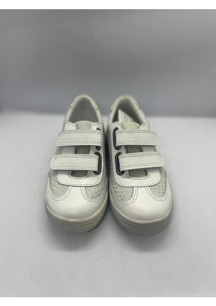 Ortopedik Çocuk Deri Ayakkabı HA345-1 ,beyaz modelleri