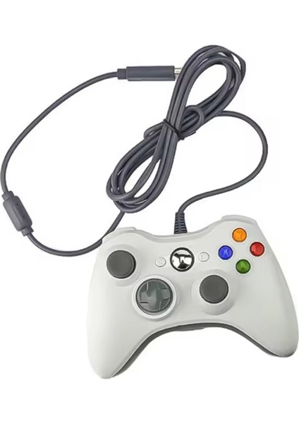 Xbox 360 Kablolu Oyun Kolu (Bilgisayar Pc ve Xbox 360 Slim Uyumlu) fırsatları