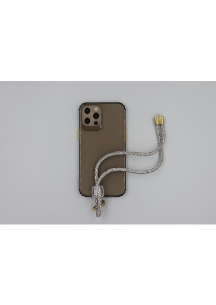 Taşlı Her Telefona Ayarlanabilir Ölçüde Her Telefona Uyumlu Bileklik Askısı