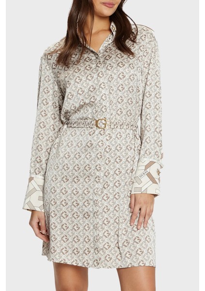 Veronica Desenli Regular Fit Mini Elbise W5RK40WF1T2 Bayan Elbise W5RK40 WF1T2 P1KZ