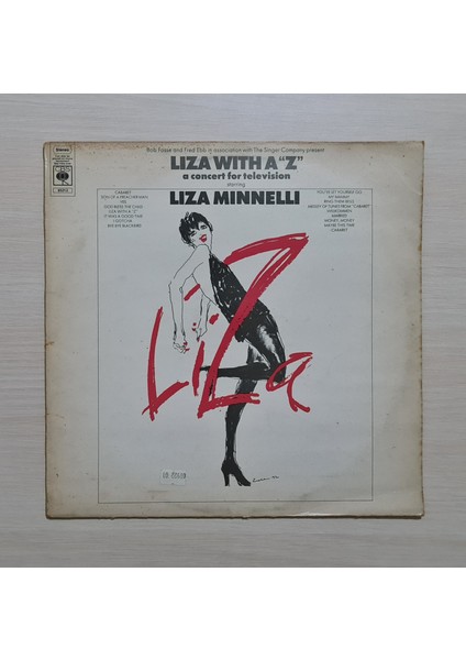 - Liza With A "z" (A Concert For Television) - 1972 - Dönem Baskı Plak - Longplay - Lp
