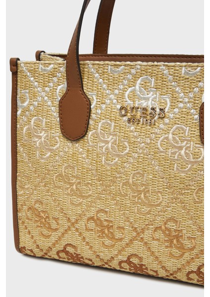 Silvana 4g Logolu Ayarlanabilir Askılı Tote Çanta HWSW8665220 Bayan Çanta HWSW86 65220 Col fırsatları