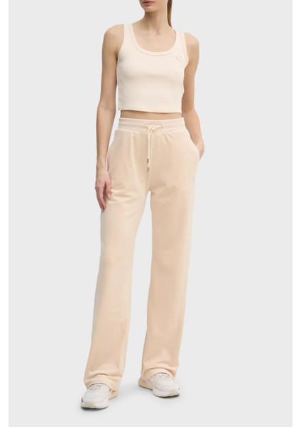 Colette Rib Logolu Slim Fit Yuvarlak Yaka Fitilli Top V5RP07K8RT2 Bayan Top V5RP07 K8RT2 G6K5 modelleri
