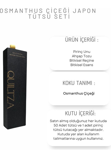 Osmanthus Çiçeği Japon Tütsü fiyatları