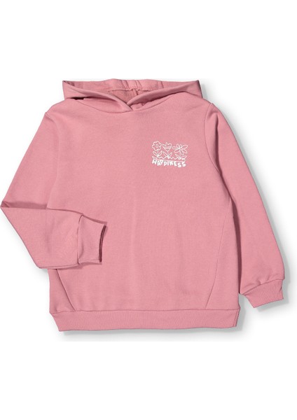 Kız Çocuk Orta Kalınlıkta Basic Sweatshirt