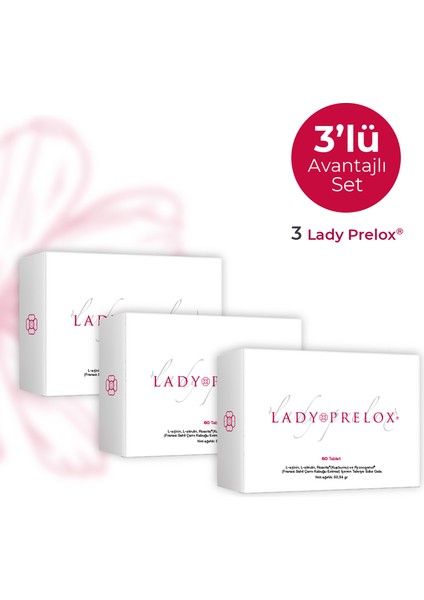 Lady Prelox 60 Tablet 3 Adet