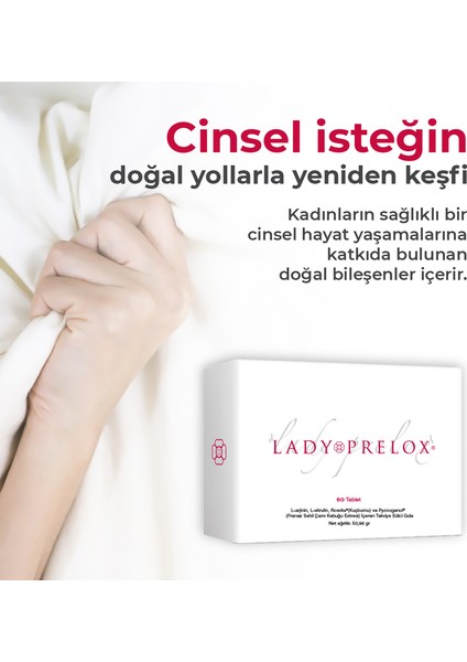 Lady Prelox 60 Tablet 3 Adet