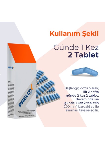 ® 60 Tablet, Pycnogenol®, L-Arjinin ve Taurin Içeren Takviye Edici Gıda x 3 Adet