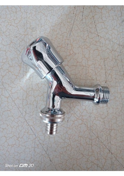 Hortum Takma Uçlu (Aparatlı) Krom Kaplama Musluk