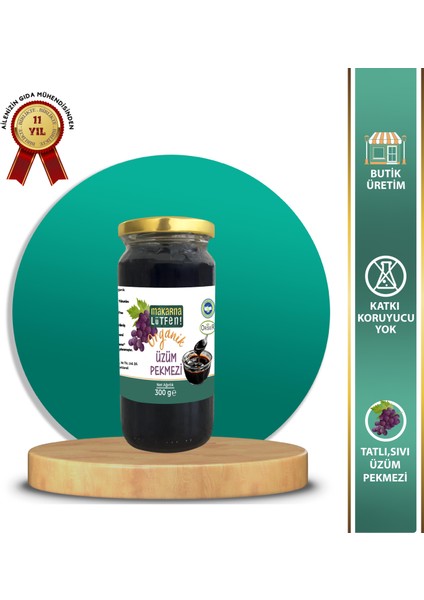 Organik Üzüm Pekmezi 300 gr
