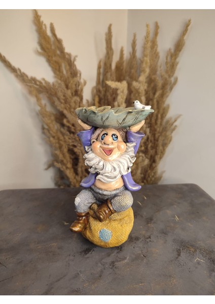 Çuval Figürlü Gnome Şans Cücesi modelleri