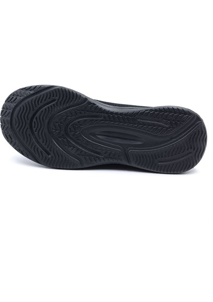 K5182 Memory Foam Taraklı Ayak Kadın Siyah Yazlık Tekstil Konfor Ayakkabı