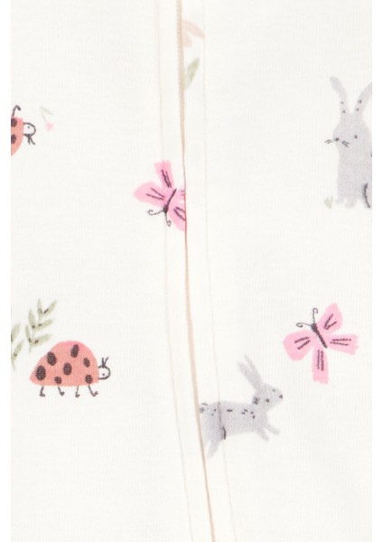 Layette Kız Bebek Uyku Tulumu Set 2'Li Paket