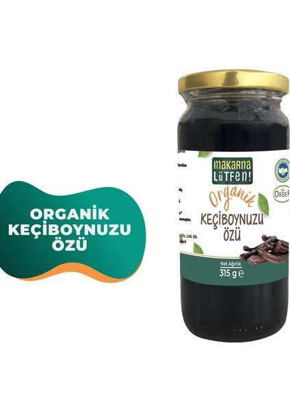 Organik Keçiboynuzu Özü 315 gr fiyatları