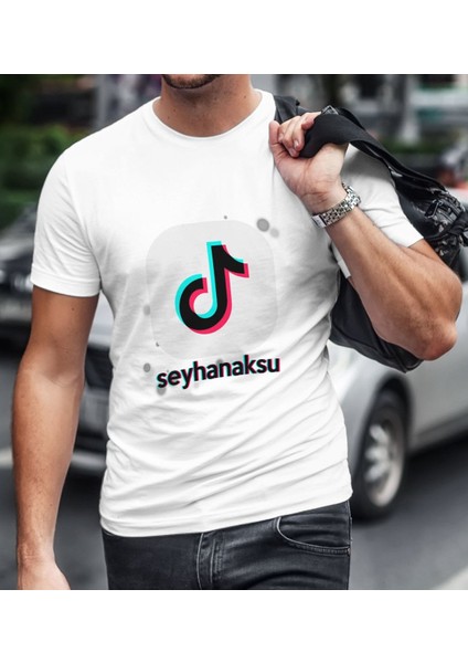 Kişiye Özel Tiktok Erkek Tişört - 4