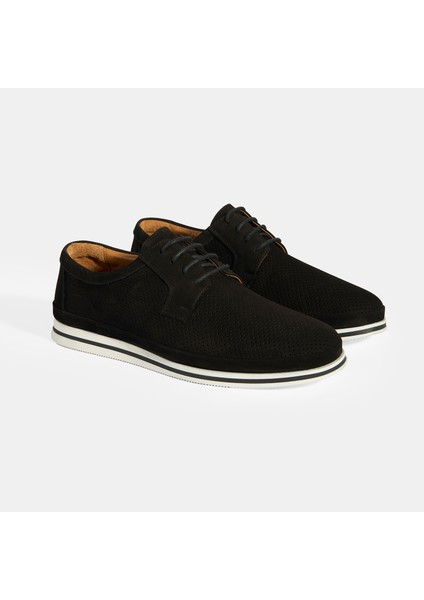 Dionnia Siyah Erkek Deri Günlük Ayakkabı fiyatları