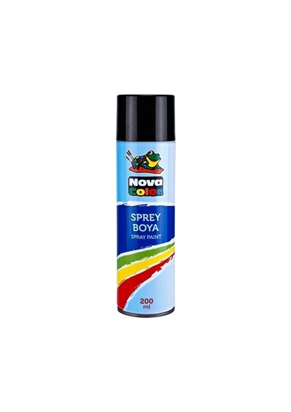 Sprey Boya Siyah 200 ml - 2 Adet