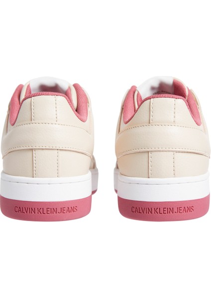 Basket Cupsole Low Mıx Somon Kadın Sneaker