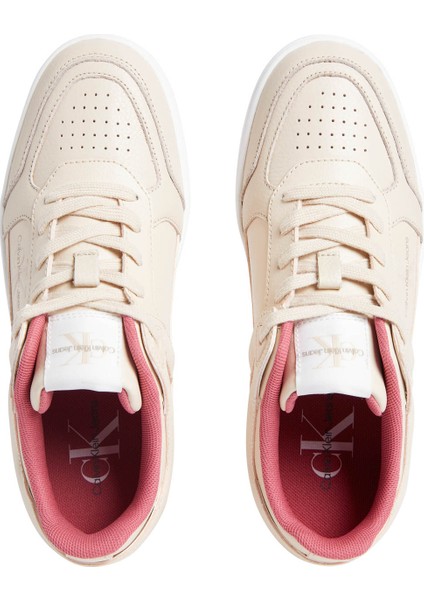 Basket Cupsole Low Mıx Somon Kadın Sneaker