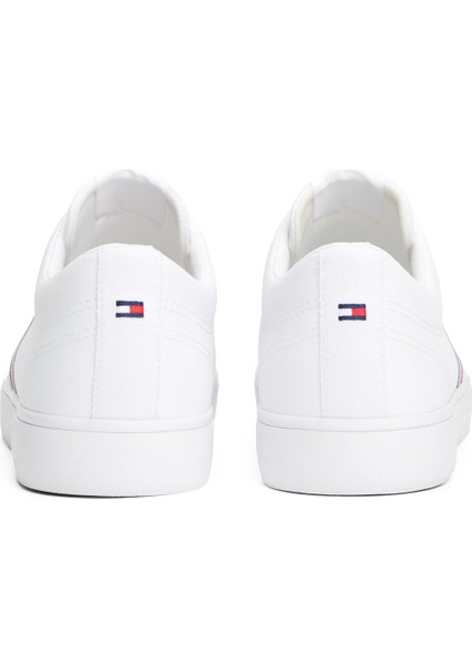 Th Hı Vulc Low Core Strıp Beyaz Erkek Sneaker