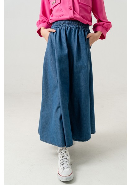 Kız Çocuk Uzun Kloş Etek 2953 fiyatları