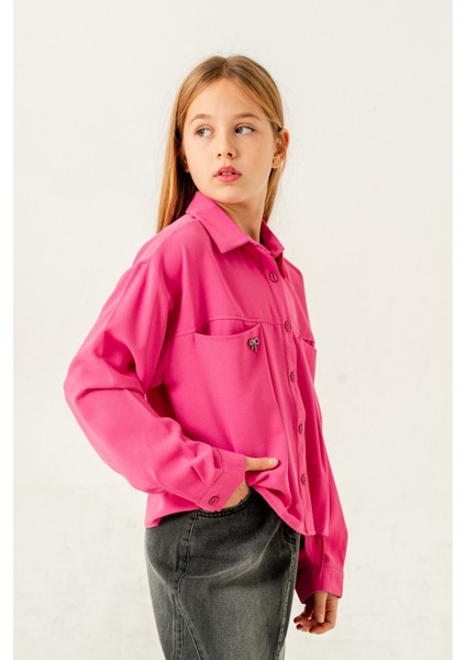 Kız Çocuk Torba Cepli Gömlek 3150 fiyatları