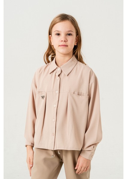 Kız Çocuk Torba Cepli Gömlek 3150 fiyatları