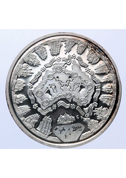 Australıa 5 Dollars 2000 Sydney Olympic Games Silver