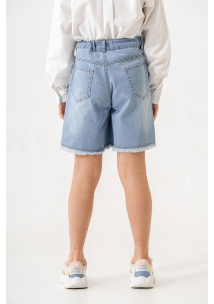 Kız Çocuk Taşlı Şort Etek 2863 fırsatları