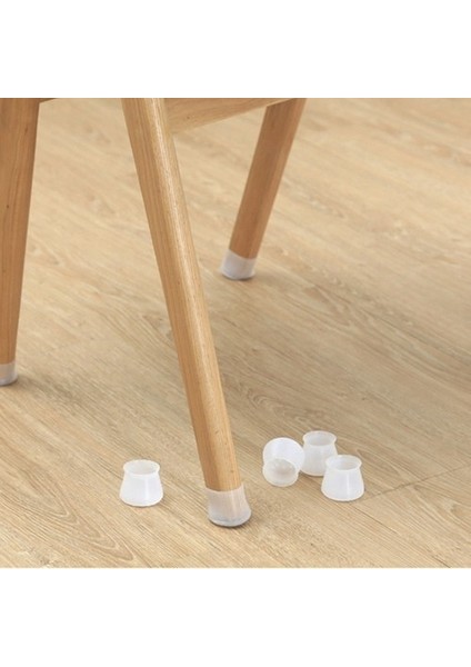8 Adet Masa Sandalye Mobilya Ayağı Koruyucu Silikon Kılıf - Gürültü Emici Parke Koruyucu Silikon indirimleri