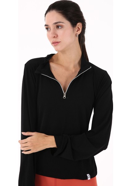 Sprint Track Top Kadın Sweatshirt Siyah