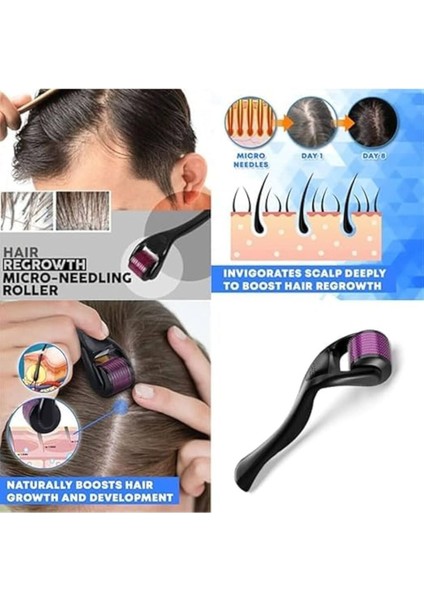 New Pro Dermaroller Hairroller 2.0mm 1200 Iğneli Platinum Awei Roller fiyatları