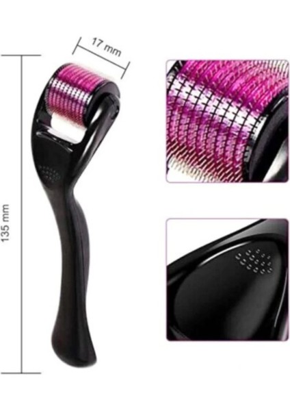 New Pro Dermaroller Hairroller 2.0mm 1200 Iğneli Platinum Awei Roller fırsatları