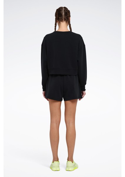 Rone C Neck Siyah Kadın Sweatshirt