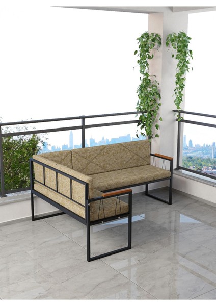 Src Serisi Balkon, Bahçe, Cafe, Köşe Takımı, Balkon Köşe Takımı - Cappucino