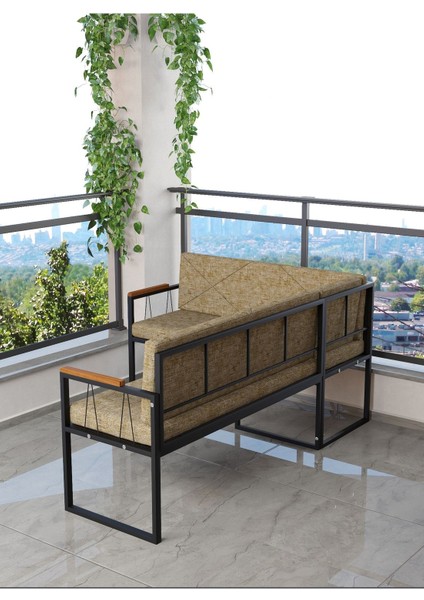 Src Serisi Balkon, Bahçe, Cafe, Köşe Takımı, Balkon Köşe Takımı - Cappucino