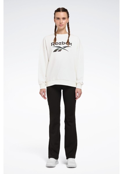 New Id Reg Crew Ekru Kadın Sweatshirt indirimleri