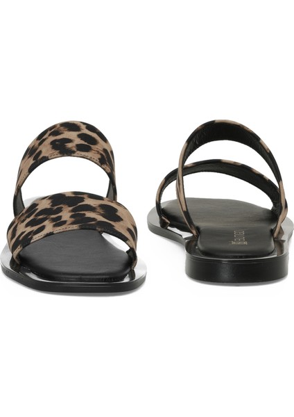 25S-007 5fx Leopar Kadın Terlik indirimleri