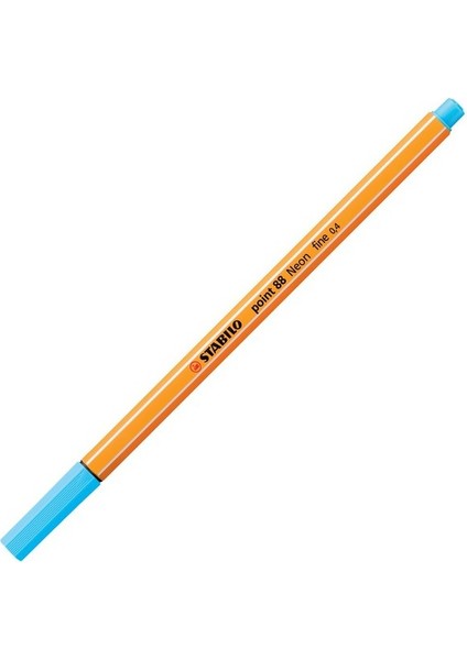 Point 88 Floresan Turkuaz Kalem - 2 Adet