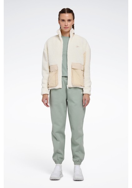 Ekos Sherpa Jacket Bej Kadın Mont modelleri