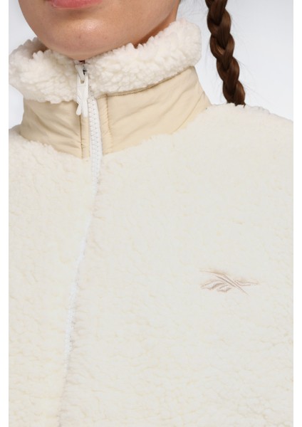 Ekos Sherpa Jacket Bej Kadın Mont indirimleri