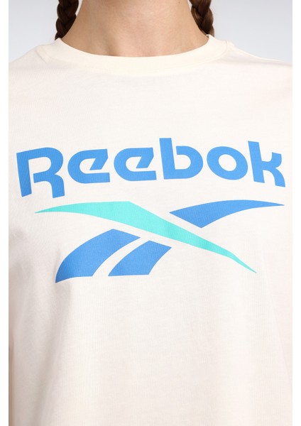 New Id Reg Crp Tee Bej Kadın Kısa Kol T-Shirt fırsatları