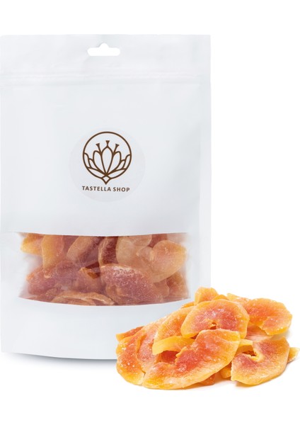 Şekerli Papaya Meyvesi Kurusu (50gr), Kurutulmuş Şekerli Papaya Meyvesi, Papaya Meyvesi Kurusu
