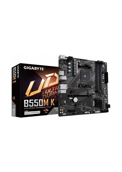 Gıgabyte B550M K Ddr4 4733MHZ(OC) HDMI M.2 Dp Matx Am4