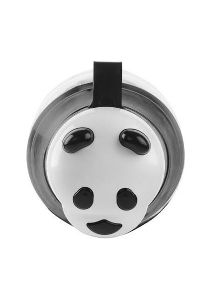 Sevimli Panda Tasarımlı Cam Suluk Sızdırmaz 1000 ml
