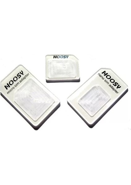 Oz cm ax Noosy: Nano ve Micro Sim Kart Adaptörü