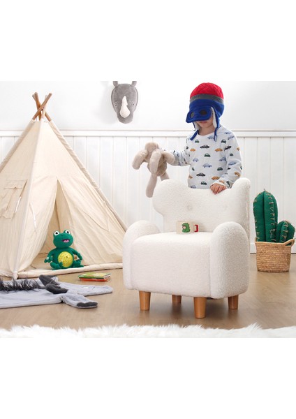 Juano Teddy Çocuk Koltugu - Beyaz fırsatları