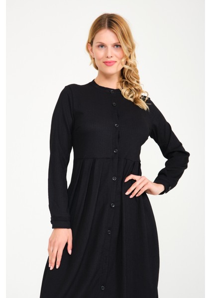 Yazlık Keten Günlük Tam Boy Tesettür Kadın Elbise indirimleri